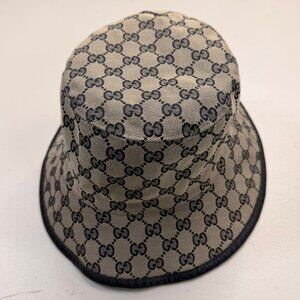 Gucci Reversible GG and Horsebit Bucket Hat